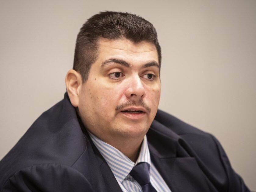23rd Ward aldermanic candidate Paulino R. Villarreal Jr. met with the Sun-Times Editorial Board Friday, January 18, 2019. File Photo. | Rich Hein/Sun-Times