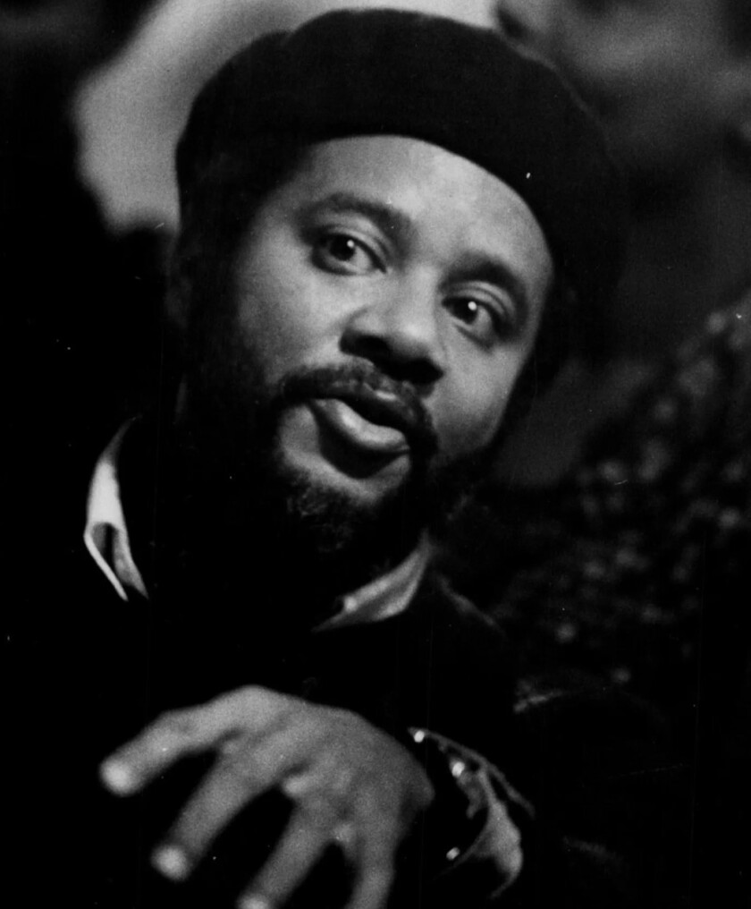 Artist Mitchell Caton in 1974.
