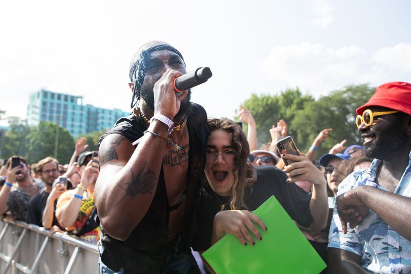 Vibrant crowds at Pitchfork Music Festival 2025 in Chicago