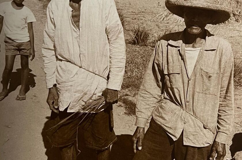 Farmers in the Philippines, 1960s.