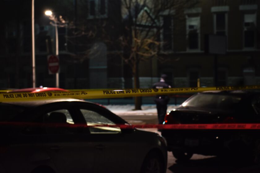 A man was shot to death and a 7-year-old girl was wounded Feb. 9, 2020, in the 1300 block of North Rockwell Street in Humboldt Park.