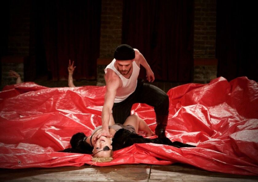 Belarus Free Theatre’s King Lear, featured at Chicago Shakespeare Theater as part of Shakespeare 400 Chicago. (Photo: Nicolai Khalezin)