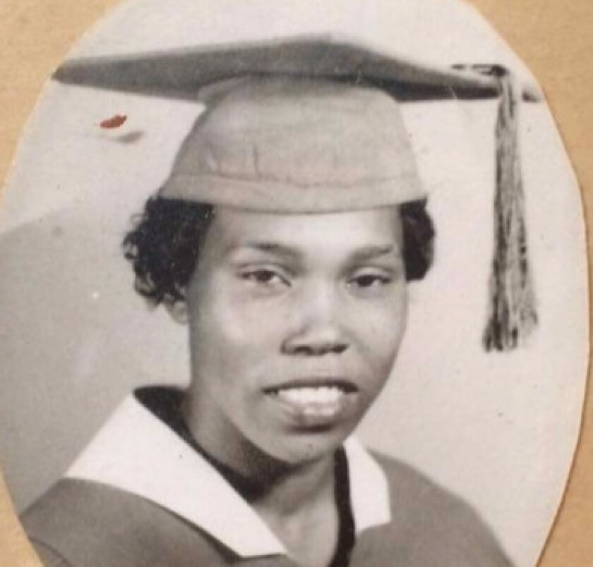 Emma Lee Lewis graduated from high school in Ruleville, Mississippi.