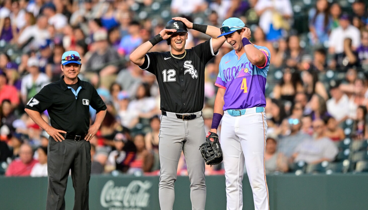 Colson Montgomery makes stunning catch for White Sox in memorable MLB debut