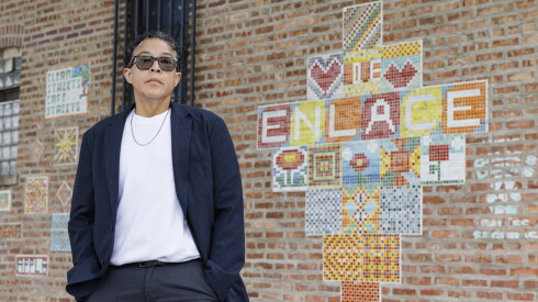 Vero Ortiz, senior director of community wellness for not-for-profit Enlace Chicago in Little Village.