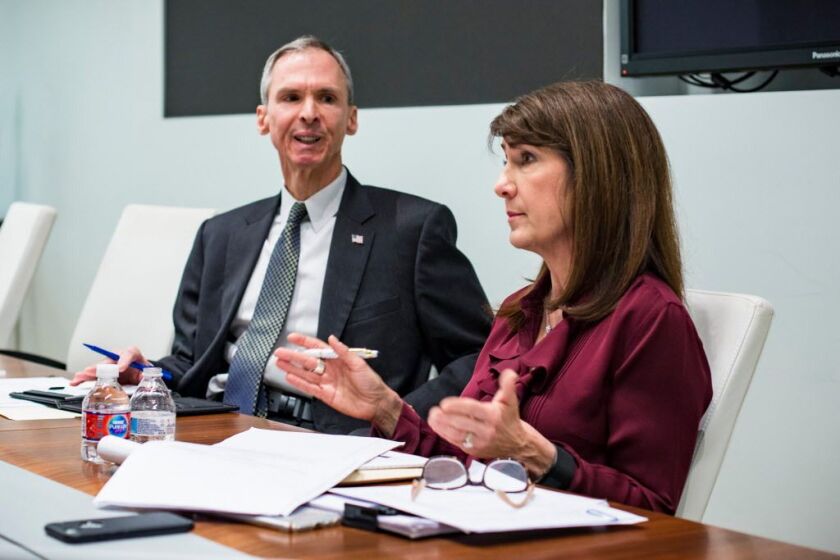 The primary contest between incumbent U.S. Rep. Dan Lipinski and Democratic primary challenger Marie Newman is one in which a super PAC tied to the No Labels group has gotten involved, paying for ads and a direct-mail campaign slamming Newman. | James Fos