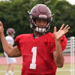 Loyola junior Perrion McClinton during a practice.