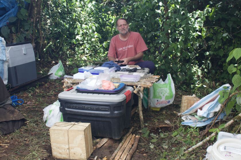 Field Museum scientist Steve Goodman lives in Madagascar because its biodiversity means you find the strangest creatures there Field Museum scientist Steve Goodman in the field in Madagascar in November 2021.