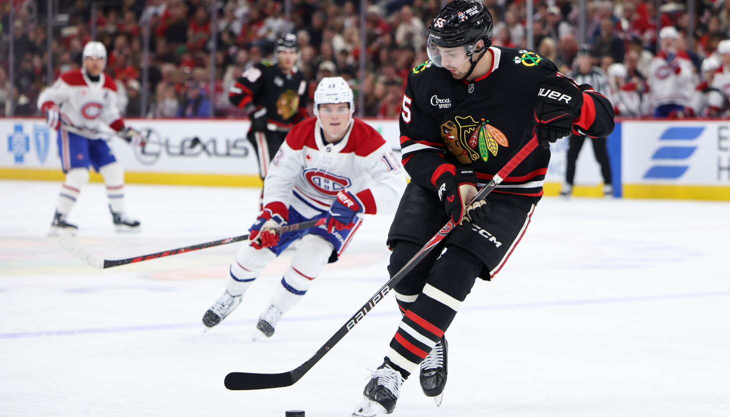 Moritz Seider knows why Artyom Levshunov looks more comfortable this Blackhawks season
