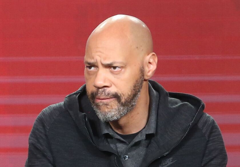 Writer/director John Ridley speaks onstage during the Showtime portion of the 2017 Winter Television Critics Association Press Tour on Jan. 9, 2017, in Pasadena, California. | Frederick M. Brown/Getty Images