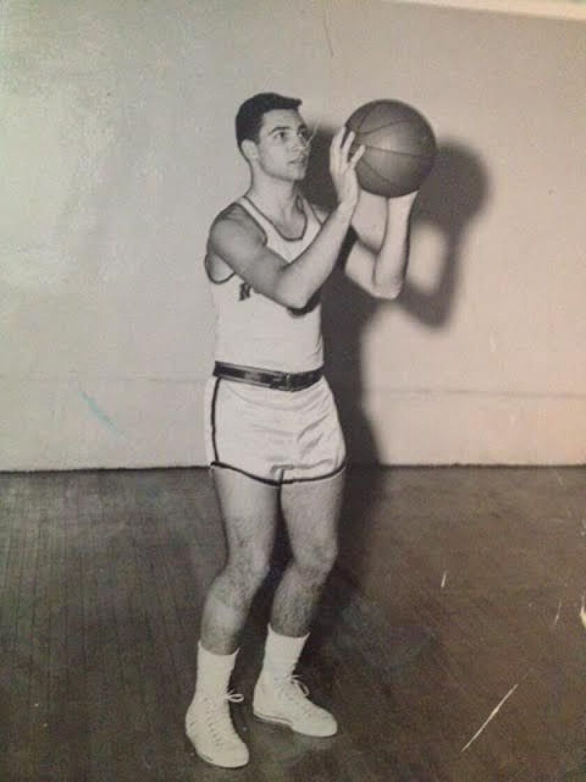 Steve Rebora played basketball for the University of Notre Dame in the 1950s. | Provided photo