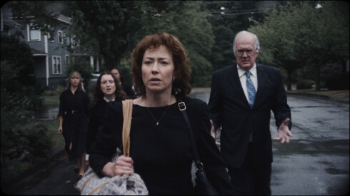 Actress Carrie Coon is shown in a still from "The Liberation" film.
