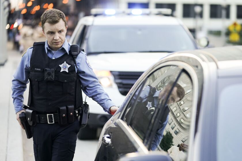 Chicago police officer Paul Evans (Noel Fisher) is haunted by his shooting of an innocent doctor. | CBS