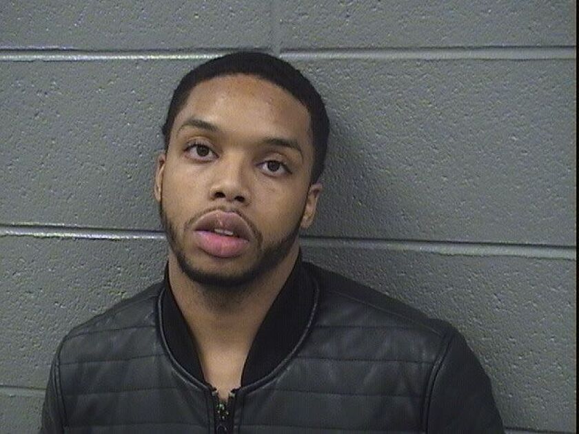 Antwan Dickerson in a 2017 booking photo | Cook County sheriff’s office