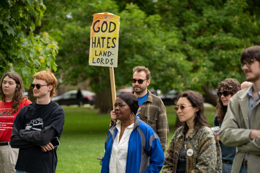 Tenants Rally Tenant unions encourage struggling renters to organize: 'We're all in ...