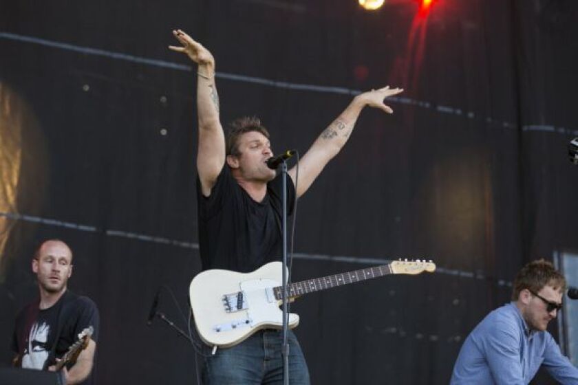 Cold War Kids perform on day one of Lollapalooza 2015 in Grant Park on July 31, 2015. | Ashlee Rezin/for Sun-Times Media