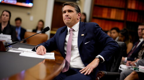 Acting U.S. Attorney General Todd Blanche at U.S. House committee hearing in the Rayburn House Office Building in June.