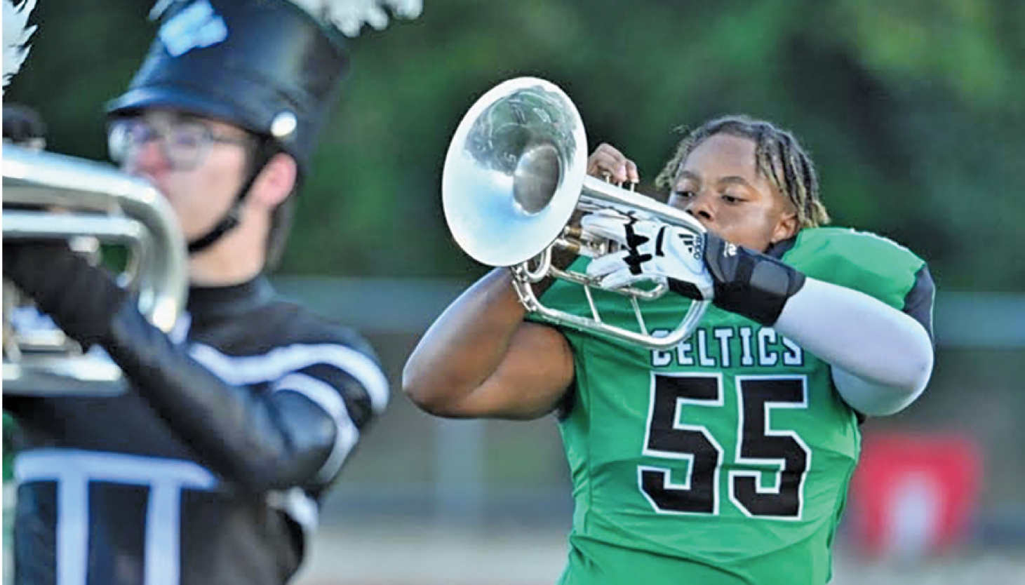 Providence’s Multi-Sport Athlete Stands Out in Marching Band Providence’s Multi-Sport Athlete Stands Out in Marching Band