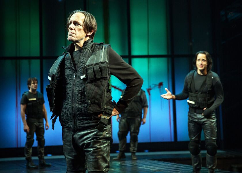 Larry Yando plays the Duke of York in “Tug of War: Civil Strife,” director Barbara Gaines’ production at Chicago Shakespeare Theater. (Photo: Liz Lauren)