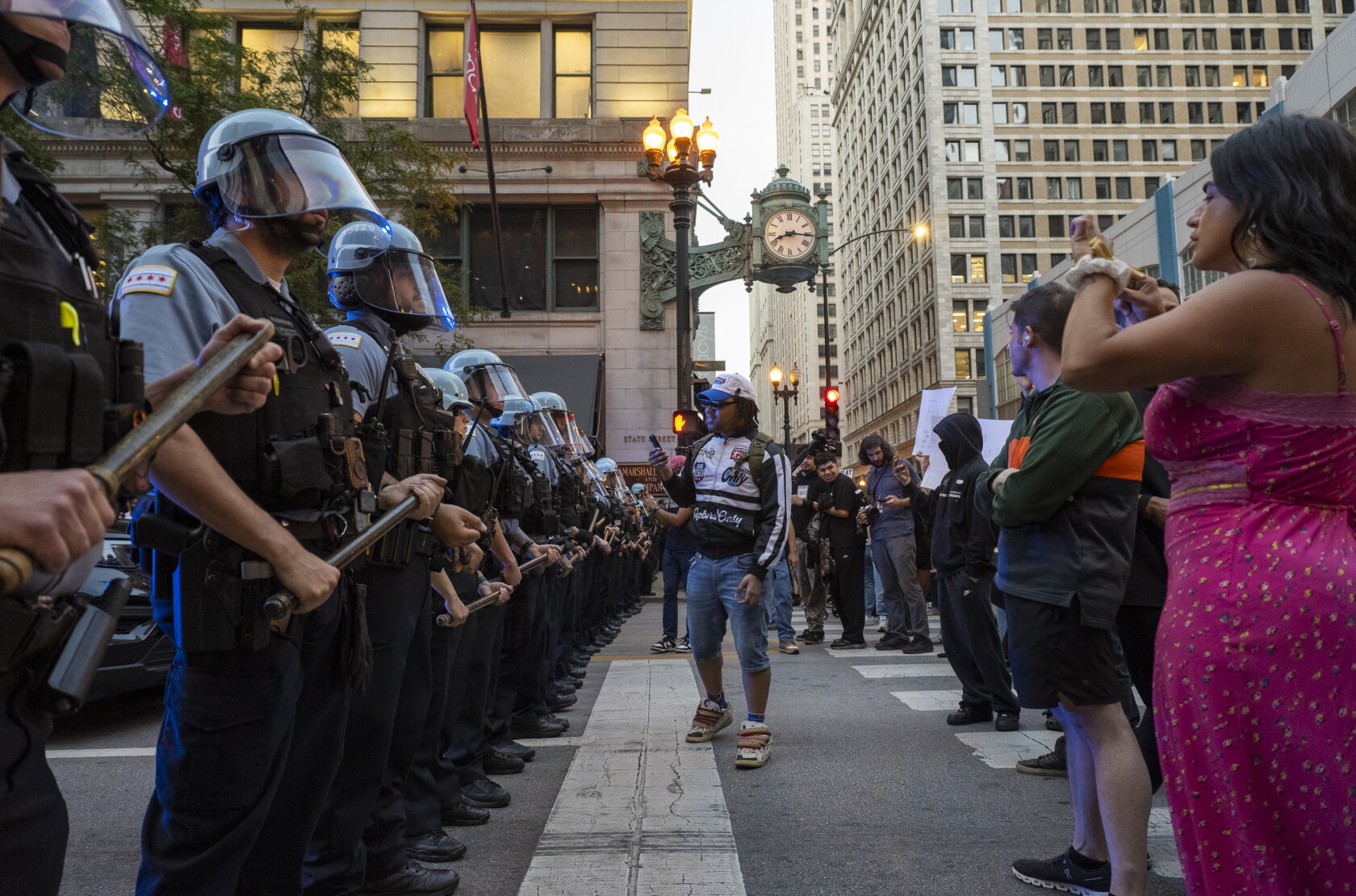 Aggressive Protesters After protesters' arrests at anti-ICE rally, advocates decry CPD’s ...
