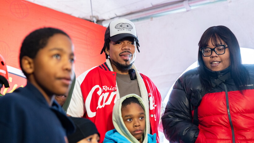 Cane B Rapper Chance the Rapper hosts bike giveaway for kids in Chicago Ridge - WBEZ ...