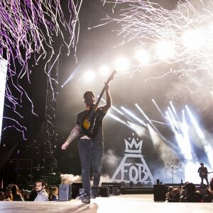 Fall Out Boy performs at Wrigley Field. | Ashlee Rezin/Sun-Times
