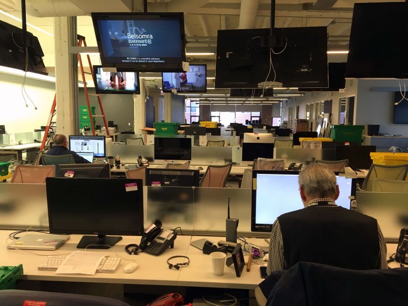The Chicago Sun-Times’ new newsroom 30 N. Racine. | Sun-Times photo