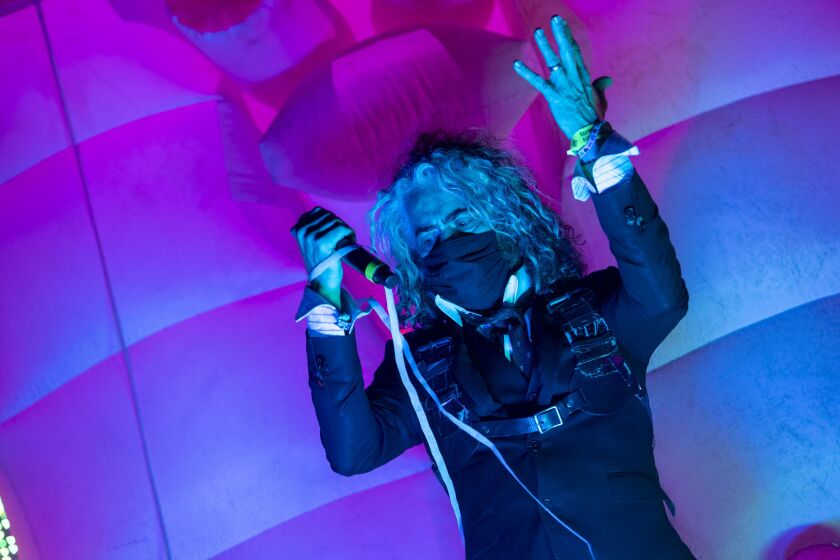 The Flaming Lips performs at the Roots Stage on day 4 of Riot Fest at Douglass Park.