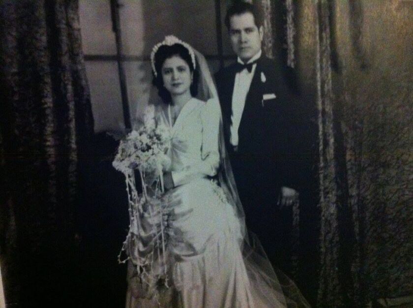 Josefina and Gregorio Sanchez on their wedding day. | supplied photo