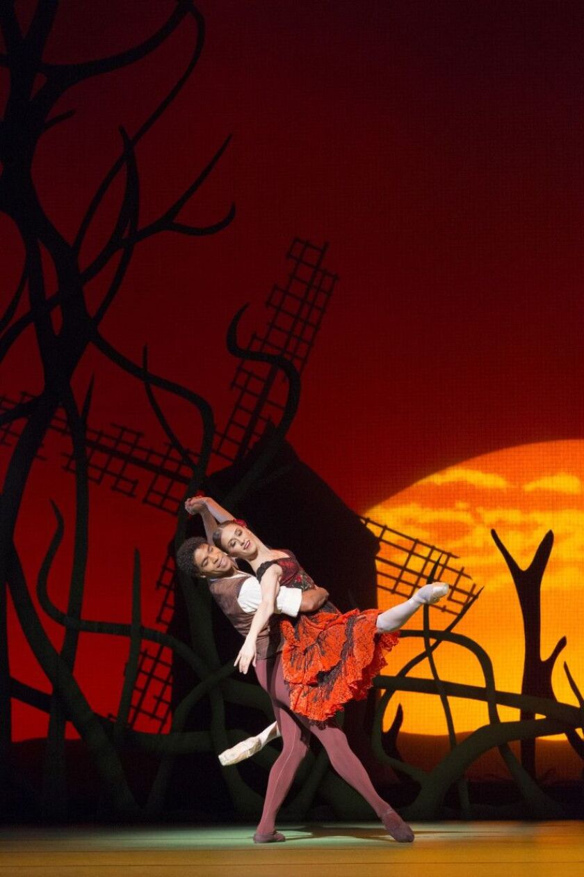 Carlos Acosta and Marianel Nunez in the Royal Ballet production of “Don Quixote.” (Photo: Johan Persson)