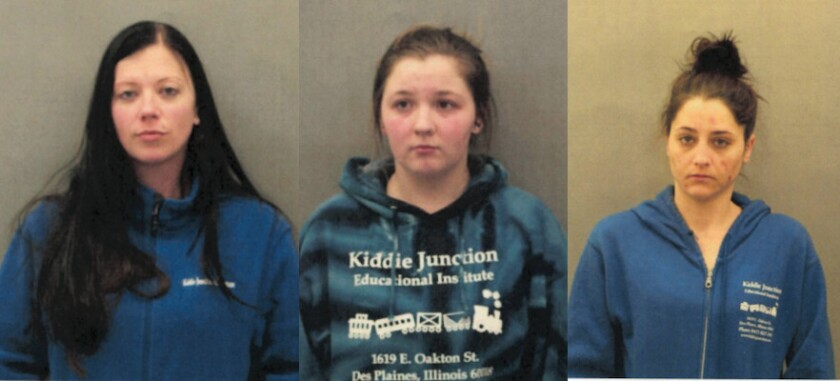 From left: Kristen M. Lauletta, Jessica S. Heyse and Ashley Helfenbein. | Des Plaines police