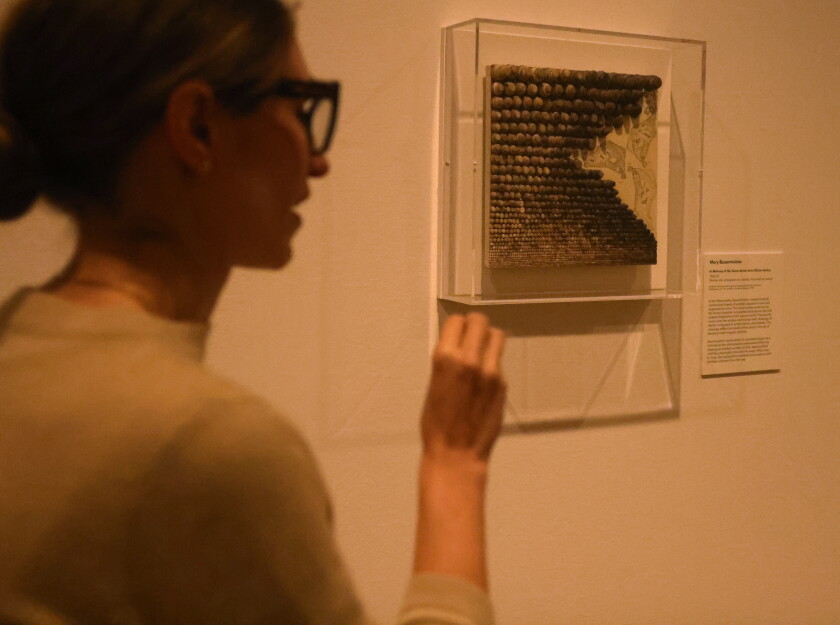 Assistant curator Ashley Janke talks about the art of Mary Bauermeister at Wrightwood 659 in Chicago