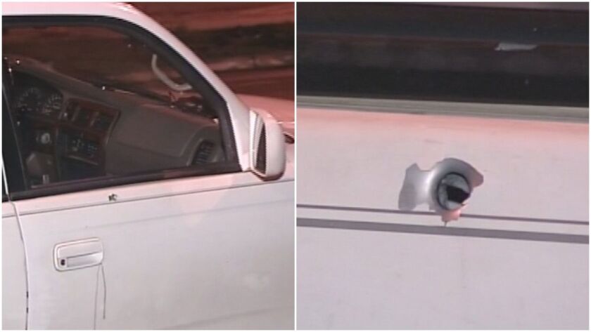 An SUV was shot on the Stevenson Expressway. | Network Video Productions