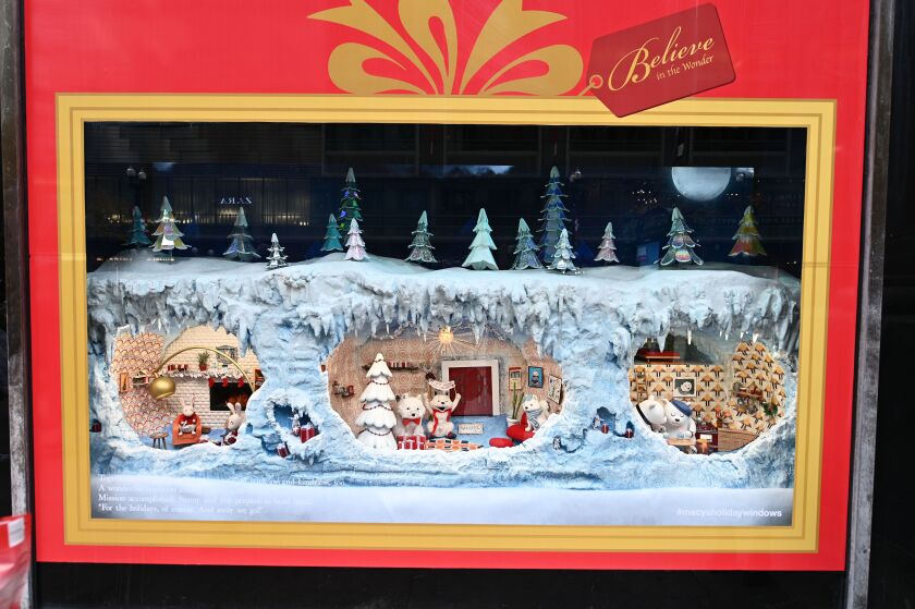 Macy’s animated holiday windows will return this year.
