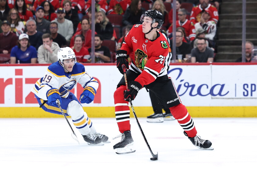Alex vlasic eager to speak playoffs into existence for blackhawks: 'it's a matter of time' 2026 - юстиция Blackhawks defenseman alex vlasic expects better things this season.