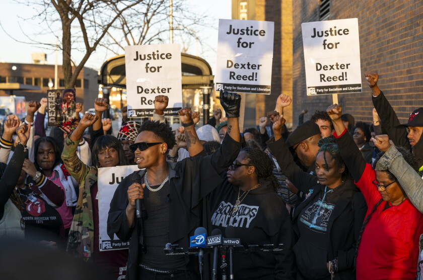 Dexter Reed Tweets After release of Dexter Reed shooting video, clashes break out at ...