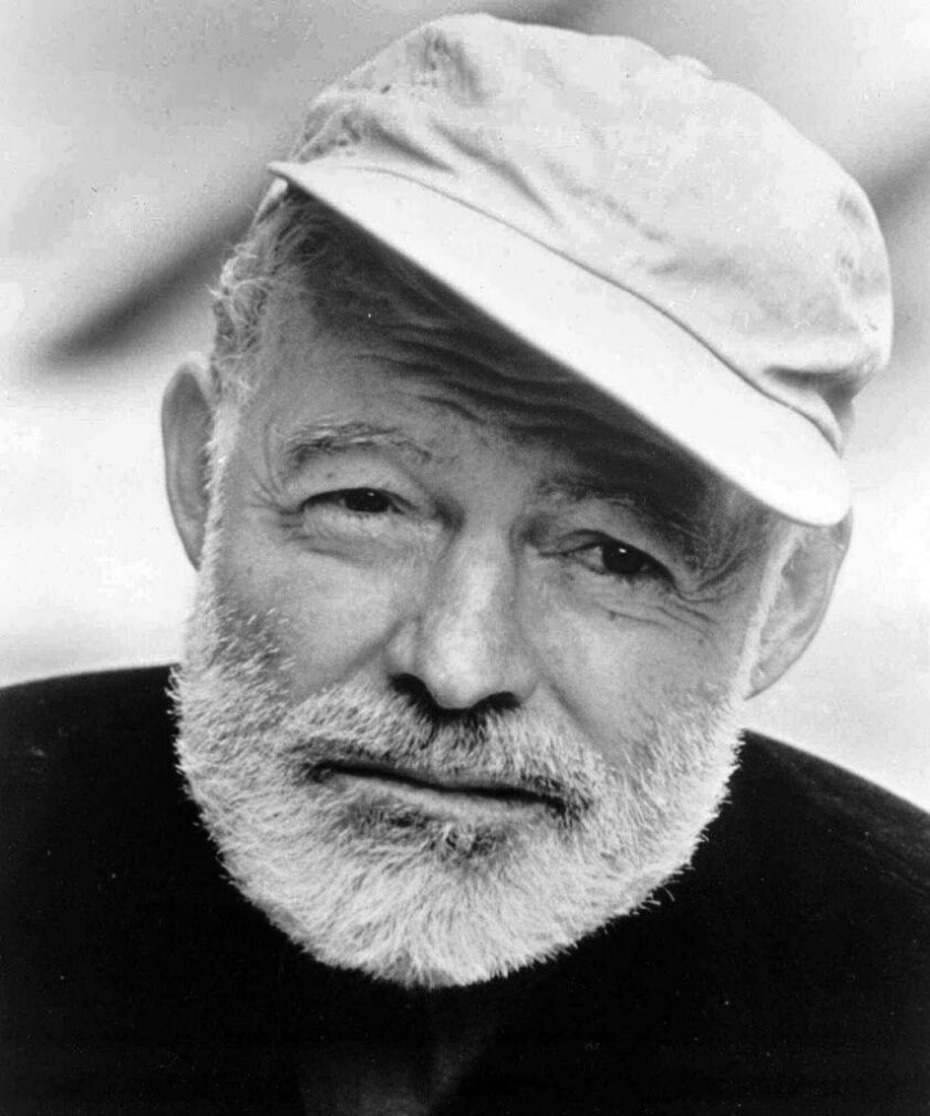 Author Ernest Hemingway is shown in this undated photo. (AP Photo)
