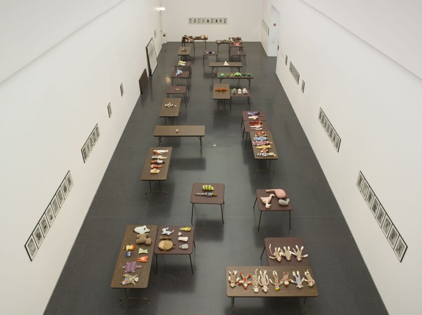 ‘Craft Morphology Flow Chart,’ 1991, by Mike Kelley. | ‘West By Midwest,’ Museum of Contemporary Art, Chicago