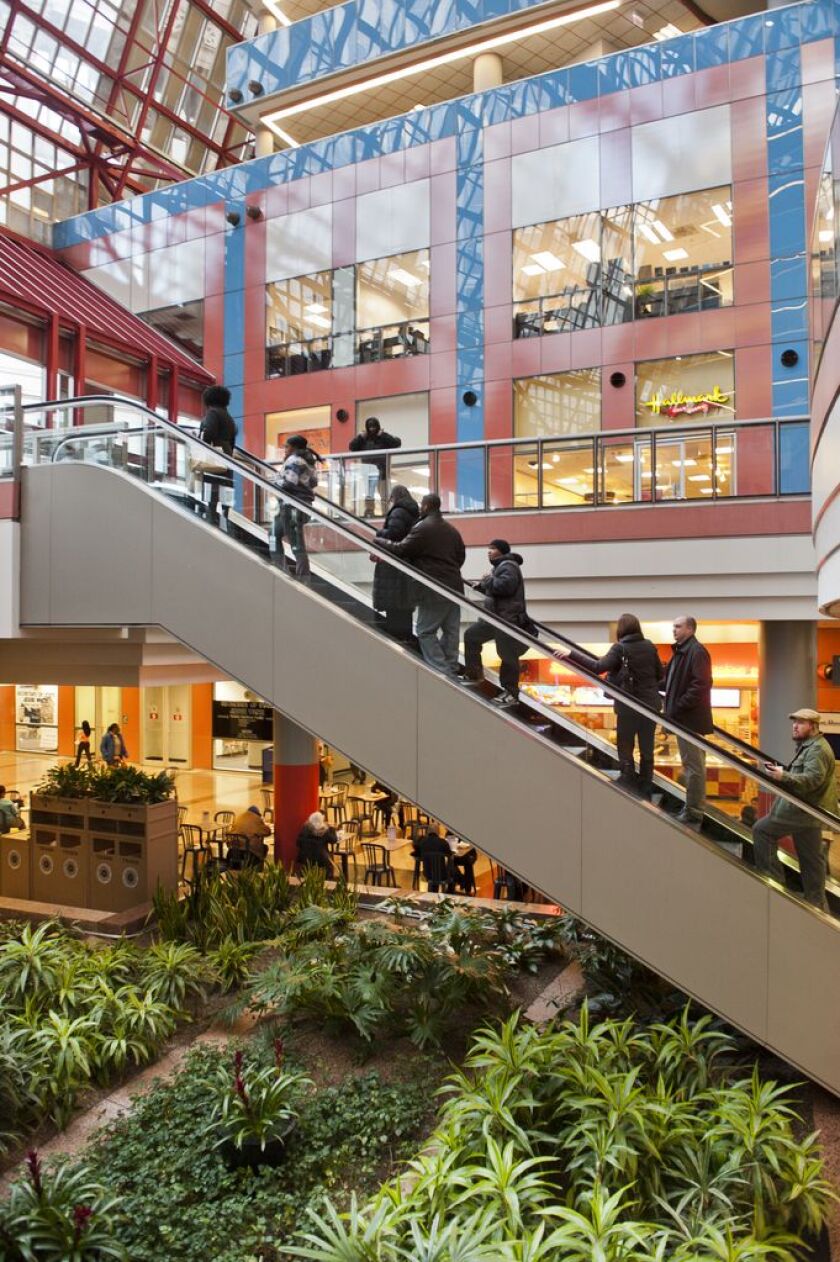 Interior of the Thompson Center in 2013. File Photo.