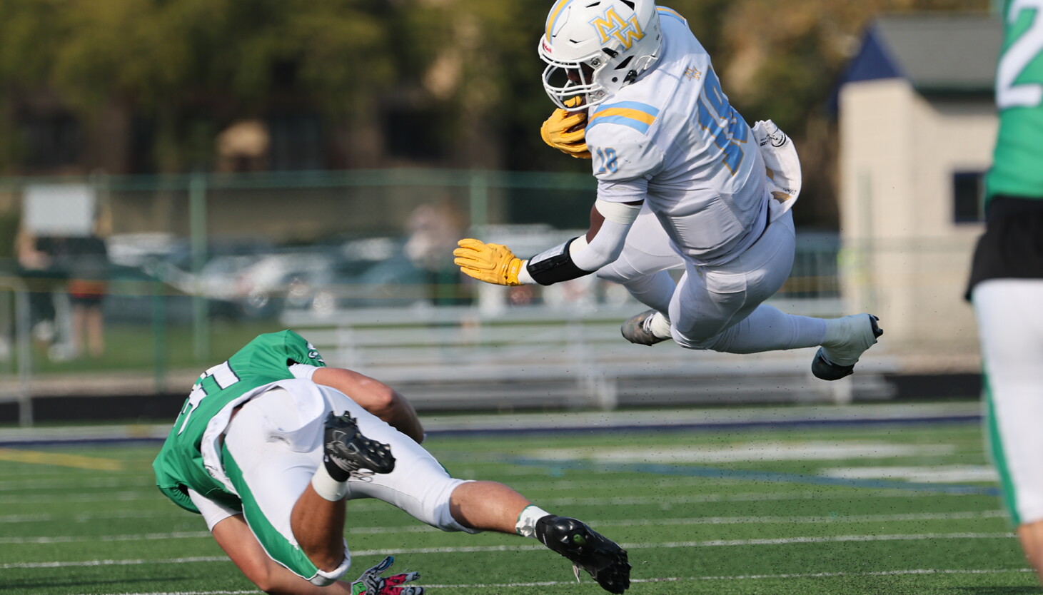 2026 IHSA state football first-round playoff scores
