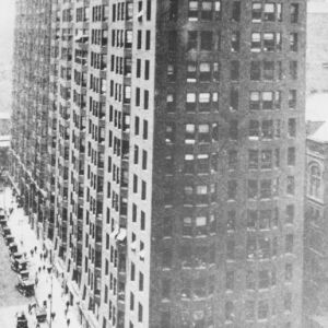 Monadnock building in in 1952, designed by John Root and Daniel Burnham.| Sun-Times Archives