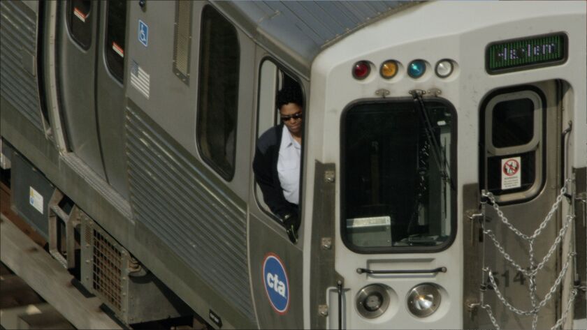 An “Aerial Cities” segment on the CTA focuses on 20-year staffer LaChelle Jenkins. | SMITHSONIAN CHANNEL