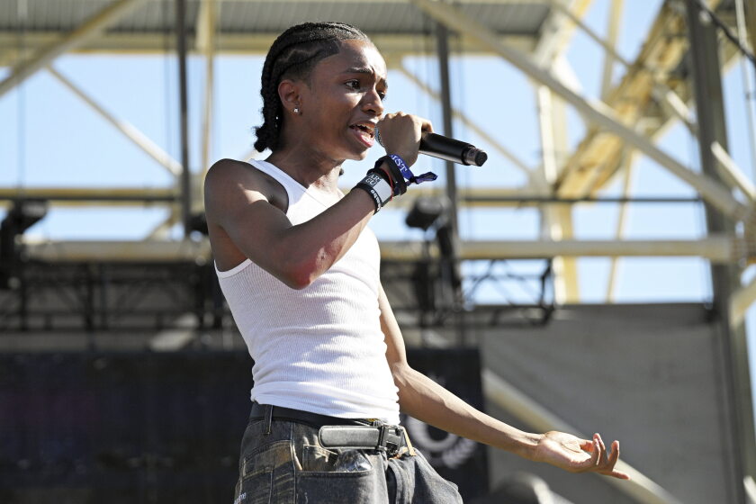 South Side artist BabyChiefDoit performs during the Summer Smash Music Festival in Bridgeview last year. He's expected to headline a free House of Blues concert Wednesday to help underserved communities learn about energy jobs.