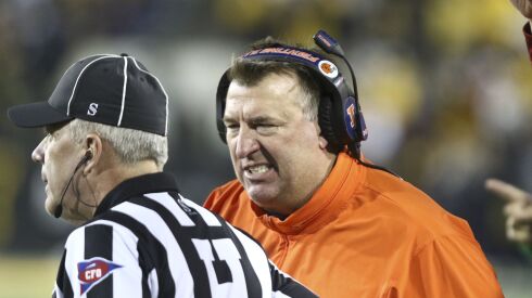 Illinois football coach  Bret Bielema.