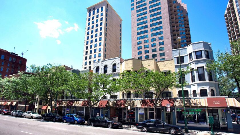 Gramercy Row at 660 N. Dearborn is among the apartment developments owned by TLC Management.