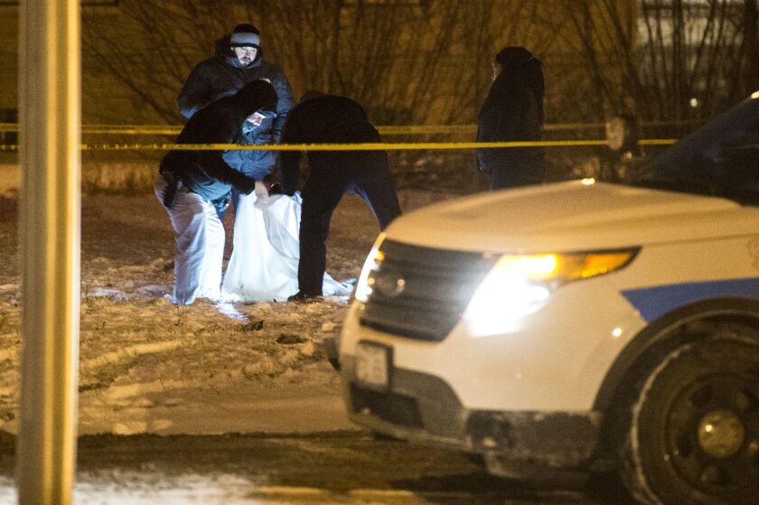 A man was shot to death early Monday in the West Pullman neighborhood on the Far South Side, police said. | Tyler LaRiviere/Sun-Times