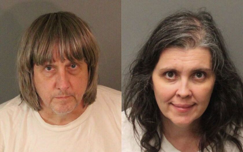 David Allen Turpin (left) and Louise Anna Turpin. | Riverside County Sheriff’s Department via AP