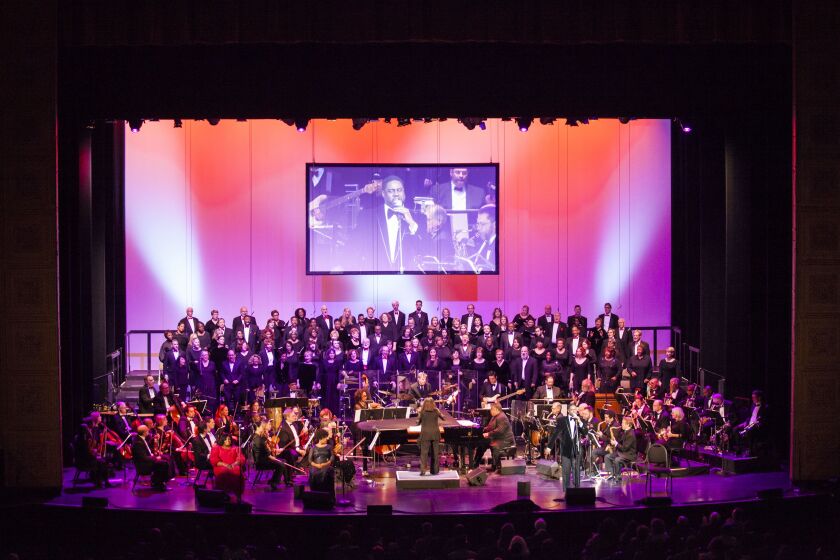 “Too Hot to Handel: The Jazz-Gospel Messiah” at the Auditorium Theatre.