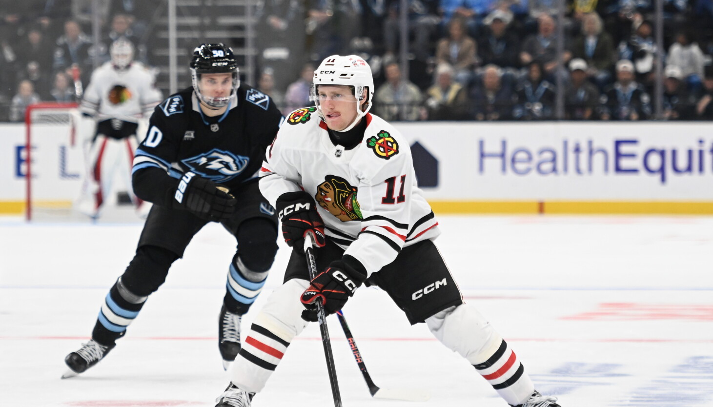 Blackhawks' Oliver Moore sets example with response to benching: 'He's so self-accountable'