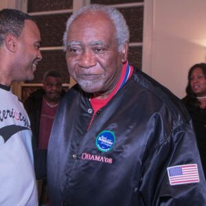 U.S. Rep. Danny Davis is shown in November, arriving at Hope Presbyterian Church Friday for the visitation services for his 15-year-old grandson, Javon Wilson. | Leslie Adkins/For the Sun-Times